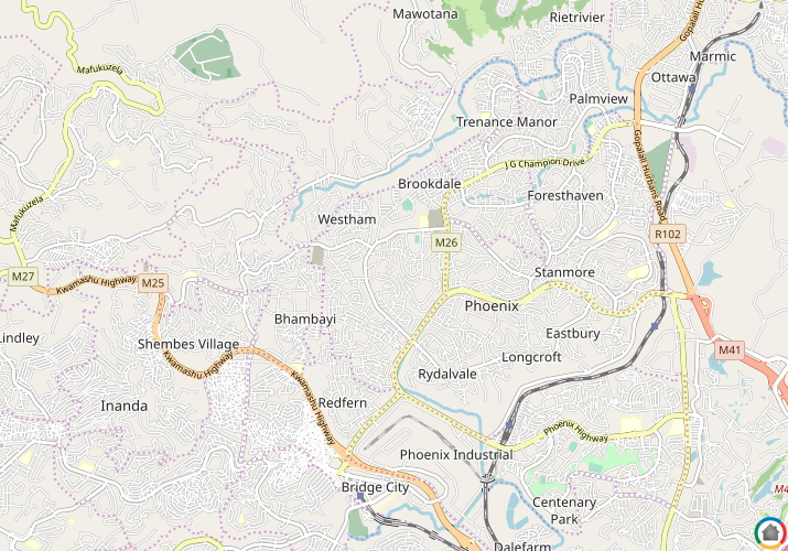 Map location of Lenham